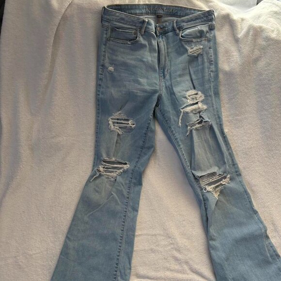 Women's Blue Jeans - Picture 1 of 3